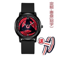 Hot-selling Naruto Waterproof Watch Sasuke Kaleidoscope Writing Wheel Eye Kakashi Naruto Uchiha Itac