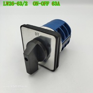 LW26-63/3 /5 CAM SWITCH แค็มสวิตซ์ ซีเล็คเตอร์ 63A 3LAYERS/5LAYERS /หน้าปัด 64X64(3ชั้นON-OFFON-OFF-