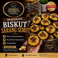 HOMEMADE BISKUT SARANG SEMUT / HOMEMADE COOKIES / PREMIUM BISCUITS/ SUNRISE DELIGHTS / KUIH RAYA / B