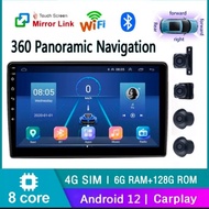 head unit android kamera 360