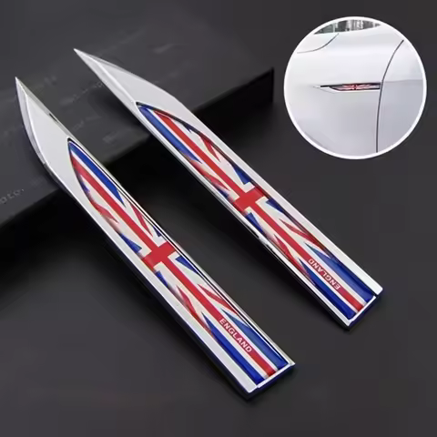 2pcs Metal for MG GS 360 Zs GT MG3 MG5 MG6 Car Badge Sticker Styling Emblem