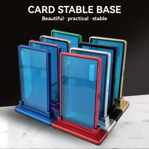 For PSA/CGC 35PT Aluminum Alloy Graded Card Case / Metal Stand / Combo Set Magnetic Scratchproof Pro