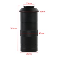 130X Adjustable Video Monocular Zoom C CS mount Lens Glass Objective Lens Eyepiece For Industrial La