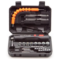 35pcs Gerudi protable diy tipe c chager kereta rumah tampa wayer wayerlis elektrik drill screwdriver