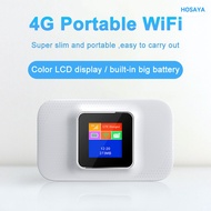 4G router color LCD display Sim Card LTE Router MIFI pocket wifi hotspot built-in battery portable WiFi