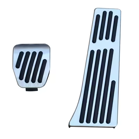 Car Gas Fuel Brake Foot Pedal Cover Fit For BMW M3 M5 M6 E90 E91 E92 F10 F06 F12 F13 Accessories Tri