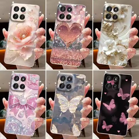 Phone Case For Motorola Moto G Stylus 5G 2025 2023 2024/Moto Edge 60 Stylus Protective Cases Transpa