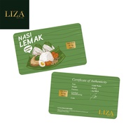 LIZA 0.10g 999.9 Gold Bar (Nasi Lemak)