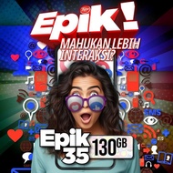 EPIK35 150GB HISPEED CAVEREGE CELCOMDIGI 5G /4G