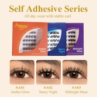 [10s Instant Wear] Bulu mata Lumen Lash | Free Tweezer Self Adhesive Series Glue Free Eyelashes | ey