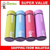 Wenbo [6oup] Insulated Water Bottle Tumbler Thermos Coffee Mug Vacuum Outdoor Travel Hot and Cold Tumbler Bottle
