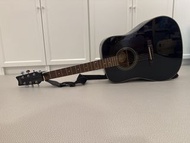 Washburn Acoustic Guitar Black