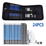 24/35/71/145pcs Sketch Pencil Set Artist Craft Professional drawing Kit Graffiti Portable Student Ar
