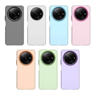 Sesuai untuk Sarung Telefon Poco C61 Poco C61 Kulit Rasa Matte Sarung Pelindung Anti-jatuh