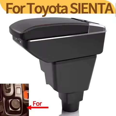 For Toyota SIENTA new car armrest interior center console modified multi-function storage box access