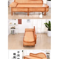 Real Wicker Lounger Chaise Sofa Bed Toffee Chair Lazy Sofa Beauty Bed Single Bed Ratten Bed Backrest Sleeping Chair