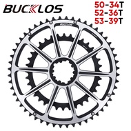 Aluminum Alloy Road Bike Chainring50-34T/52-36T/53-39T Cycling Bicycle Chainring