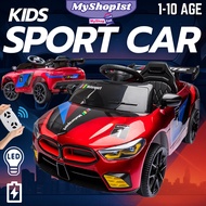 BMW M8 Kereta Mainan Elektrik Budak Kids Electric Ride On Car With Bluetooth Remote Control Children