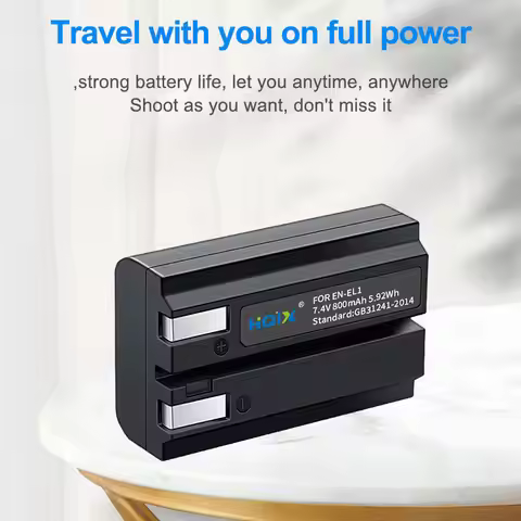 HQIX for Nikon Coolpix 775 885 995 990 5400 5700 E775 E885 E880 E995 E4300 E4800 E5700 Camera EN-EL1