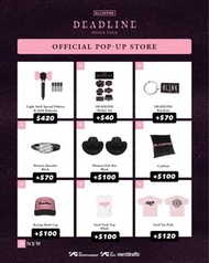 (現場) Blackpink Hong Kong pop up store 香港場周邊線上代購 Deadline md blackpink HK演唱會｜ blackpink手燈 Rosé Jisoo 