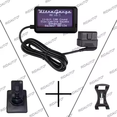UltraGauge MX v1.3 & EM Plus v1.4c OBD Scanner Reader Mileage Calculator Automotive OBD2 Read Pendin