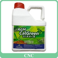 Agmazing AGM Calgreen 4L Fertilizer Nitrogen 11% Phosphorus 8% Potassium 6% Padi Getah Pokok Palma B