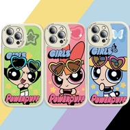 Casing For Huawei P20 P30 Lite Pro Nova 5T 7 7I 6 SE 4E Mate 20 Pro Honor 20 Slim PU Leather The Powerpuff Girls Luxury Shockproof Lambskin TPU plastic Phone Case