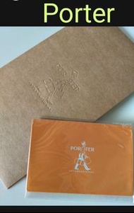 超級靚 特式  罕有 金黃色 Porter International 證件套 卡片套 信用卡 身份證 八達通 住戶証 會員証 圖書證 完全冇難度 全新 原裝 正品 正貨 附送原裝禮物封套 全新未用過