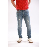 Dapper Men | Straight Slim Jeans - Blue 17127S