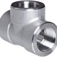 3/4" (inch) tee stainless 304 class 3000