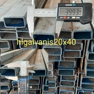 BESI HOLLOW GALVANIS 20 x 40 x 1,3mm x 6M (kotak FULL)