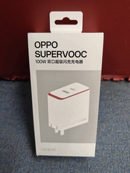 Oppo supervooc 100w雙頭超級閃充充電器，差電機，type c usb插頭，超級快差，oneplus