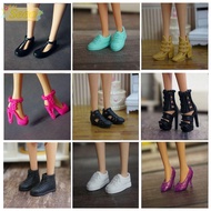 SEEO 1/6 Dolls Boot Foot Length 2.2cm Plastic Fashion High Heels Shoes