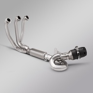 For 675SR 675 SR CF675SR Motorcycle Exhaust Escape Front Link Pipe Connection 51mm Exhaust