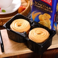 Golden Dance Original Kitchen Master Butter Biscuit Whole Grain Cookies Imported Snacks from Russia 