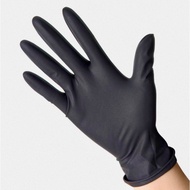 [Qwerky] Black Reusable Latex Gloves