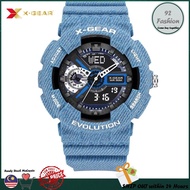 ✔️(100%Original X-GEAR)DarkBlue Digital Men Women Ladies Couple Watch Jam Tangan Lelaki Wanita