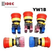 IDEC mushroom head emergency stop button YW1B-V4E11R V4E02R V4E01R 20R E03R