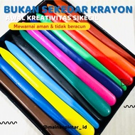 Waterproof Crayon - Anti-Dirty Crayon - Preschool Crayon - Kindergarten Crayon - Plastic Crayon - Ch