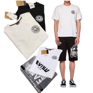 Ready Stock 100% Original Quality Premium 1:1 EVISU Embroidery Tshirt Men Women