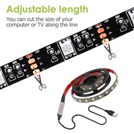 Led Strip Lights 6.56ft for 40-60in TV USB Backlight Kit with Remote, 16 Color 5050 Bias HDTV, for 40-60