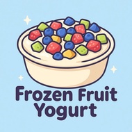 Frozen Fruit Yogurt Slime