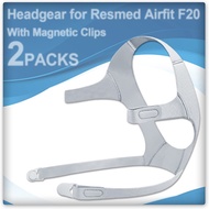 ▶$1 Shop Coupon◀  2Packs Replacement CPAP Headgear for Airfit F20 with Clips, 2Packs Replacement Hea