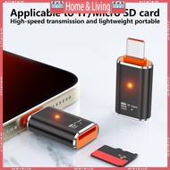 ci USB2 0 Type C to MicroSDs TFs Adapter OTG Card Reader Card Reader Memory Card Reader for Phone La
