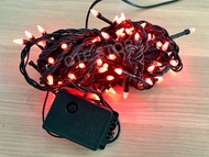 LM001 100LED SUPER LED XMAS CHRISTMAS FLASHING LIGHT c/w CONTROLLER (RED)