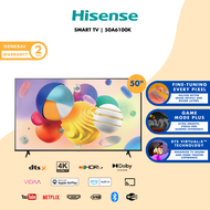 Hisense 50" A6100K Series 4K UHD Smart TV 50A6100K