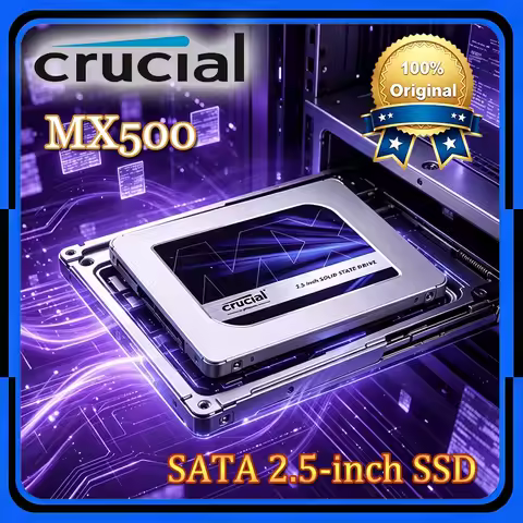 Crucial MX500 SSD BX500 240G 500GB 1TB 2TB 3D NAND SATA 2.5-inch SSD High Speed Internal Solid State