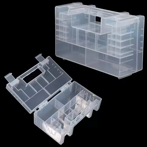 1PCS Plastic Battery Box Storage Case Holder Organizer for AA AAA C D 9V Batteries