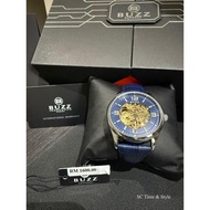⌚ BUZZ BL-L3004L-2 | Germany Men's Leather Automatic Watch