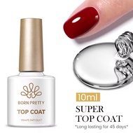 BORN PRETTY 10ml Top & Base Gel Matte Top Coat Nail No Wipe Top Coat Base Top Coat Set Polish LED So